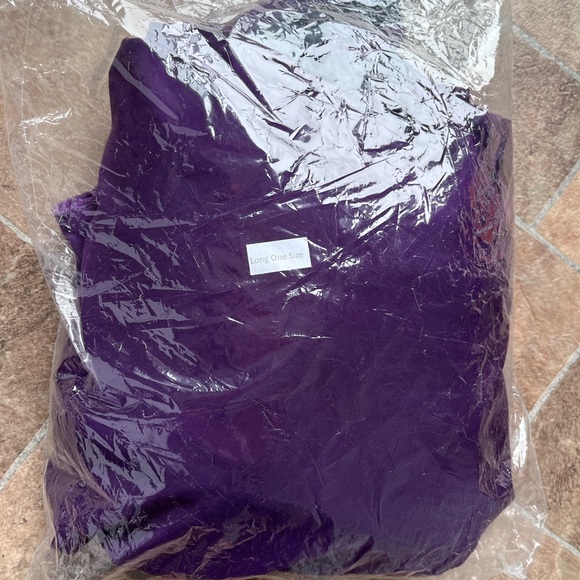 Plum infinity bridesmaid maxi dress - Picture 2 of 2